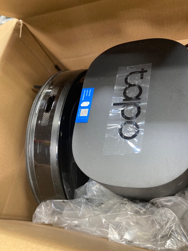 Photo 1 of ***PARTS ONLY***Tapo Ultra-Slim LiDAR Smart Navigation Robot Vacuum and Mop with Self-Emptying Dock, 5300Pa Max, 97%+ Dust Pickup Rate, Self-Charging, Compatible with Alexa & Google Home, RV20 Max Plus