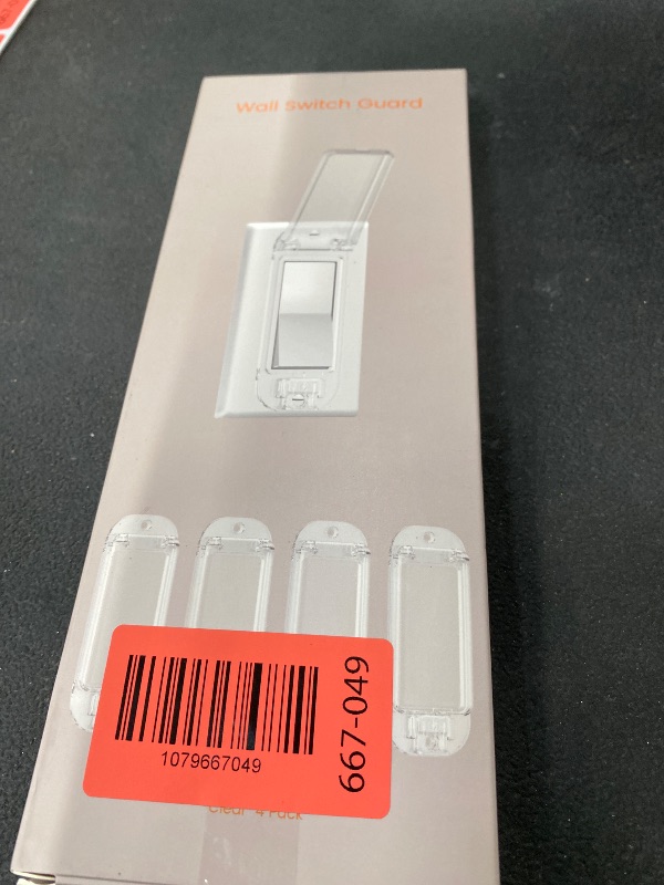 Photo 1 of (4 Pack) Light Switch Guard Cover,Light Switch Plate,ChildProof Wall Switch Guard Keeps Lights or Switches from Being Accidentally Turned ON or Off, Rocker Style