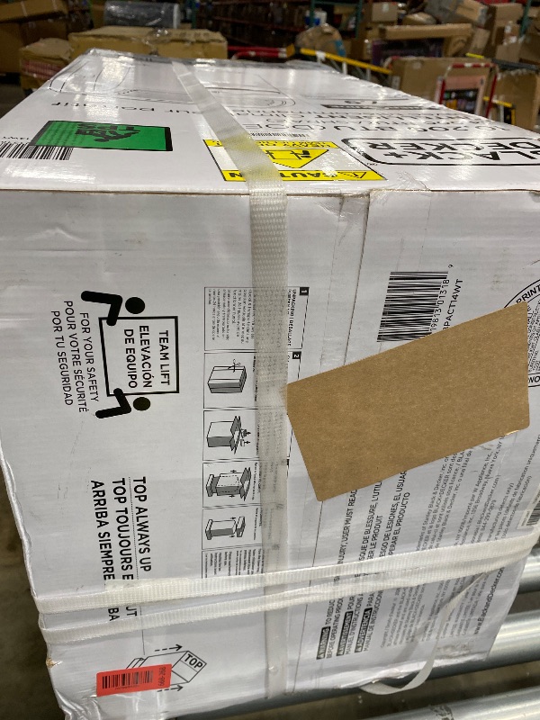 Photo 1 of ****PARTS ONLY****
BLACK+DECKER Smart Portable Air Conditioner, 14,000 BTU for Rooms up to 700 Sq. Ft., Smart Portable AC with Follow Me Remote and Window Kit, BPACT14WT, White