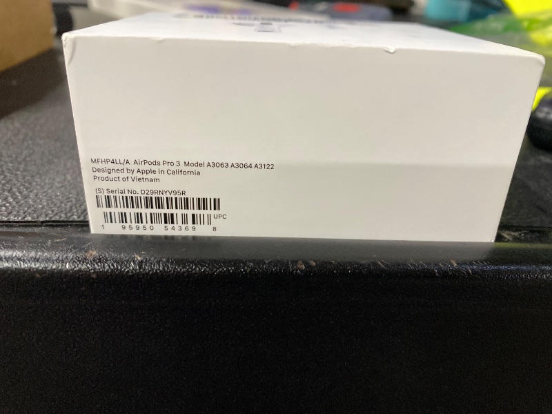 Photo 1 of **used**Apple AirPods Pro 2 Wireless Earbuds, Active Noise Cancellation, Live Translation, Heart Rate Sensing, Hearing Aid Feature, Bluetooth Headphones, Spatial Audio, High-Fidelity Sound, USB-C Charging