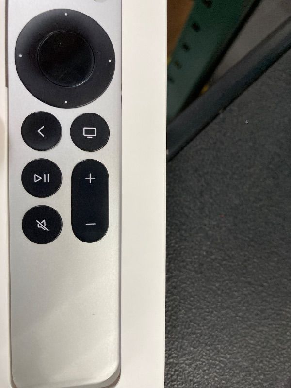 Photo 1 of **PARTS ONLY/DAMAGED POWER BUTTON***Apple TV Siri Remote (3rd Generation)