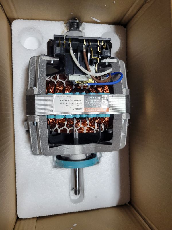 Photo 1 of 0EM 279827 Dryer Drive Motor with Pulley (Upgraded Blower Shaft Length) by puxyblue Compatible with MayTag Kitchenaid Kenmore Whirlpool Dryer Motor - Replaces AP3094245, EAP334304, PS334304,W10194250