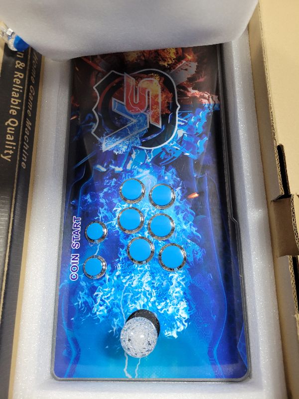 Photo 1 of [30000 Games in 1] Arcade Console Pandora Box - with Two Extra Handles, 4K HDMI Output Plug & Play Video Game 256GB Memory Card Retro Gaming Console Double Joystick Favorites List