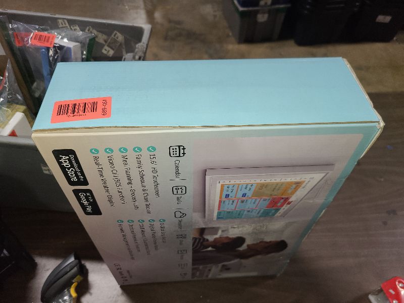 Photo 1 of 15.6" Electronic Wall Calendar & Digital Family Planner, 2K Smart Touchscreen Display with Video Call, Chore Chart & Shared Family Schedule, 4+64GB, Wall or Desk Mount, Interactive Calendar Organizer