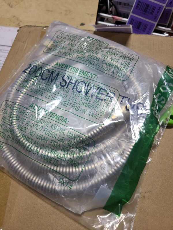 Photo 1 of Spiral Shower Hose, Polished Chrome