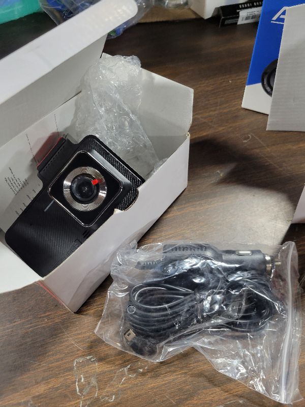 View 2 of 1080p HD Dash Cam, 4-inch Car Dash Cam with Super Night Vision, 170° Wide Angle, Loop Video Motion Detection