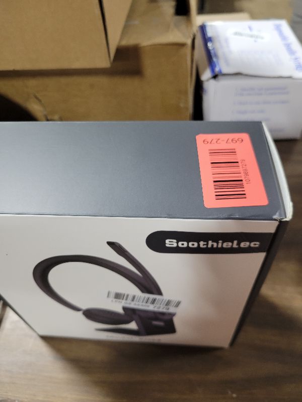 Photo 1 of (Upgraded Version) Wireless Headset, Bluetooth Headset with Noise Cancelling Microphone, Best Headphones with Mic Mute & USB Dongle for PC/Computer/Laptop/Cell Phones/Remote Work/Call Center