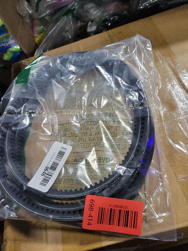 Photo 1 of 126-5993 V Belt for Exmark Radius E S X Series Zero-Turn Mower, Fits for RAE708GEM60300 RAS691GKA523A3 RAX651GKA484A3, Replaces 126-5993-SL