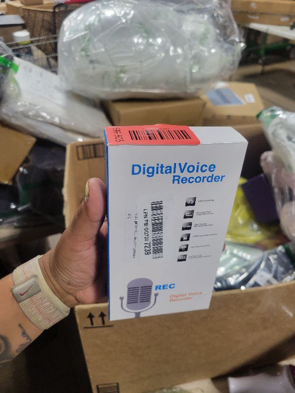 Photo 1 of 136GB Digital Voice Recorder - Xelarvex Voice Activated Recorder AI-Intelligent Noise Reduction, 4800 Hours Recording Device, Audio Recorder for Lectures/Meetings/Interviews