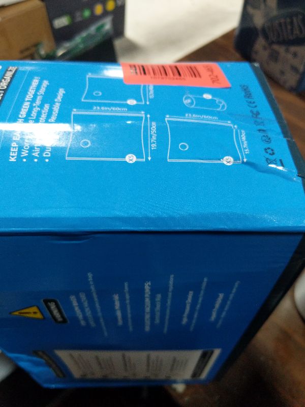 Photo 1 of 15 Packs Vacuum Bags for Travel with Rechargeable Pump, 3 Sizes Vacuum Seal Bags for Clothing, Compression Vacuum Travel Bags for Luggage, Vacuum Packing Bags for Closet Organization