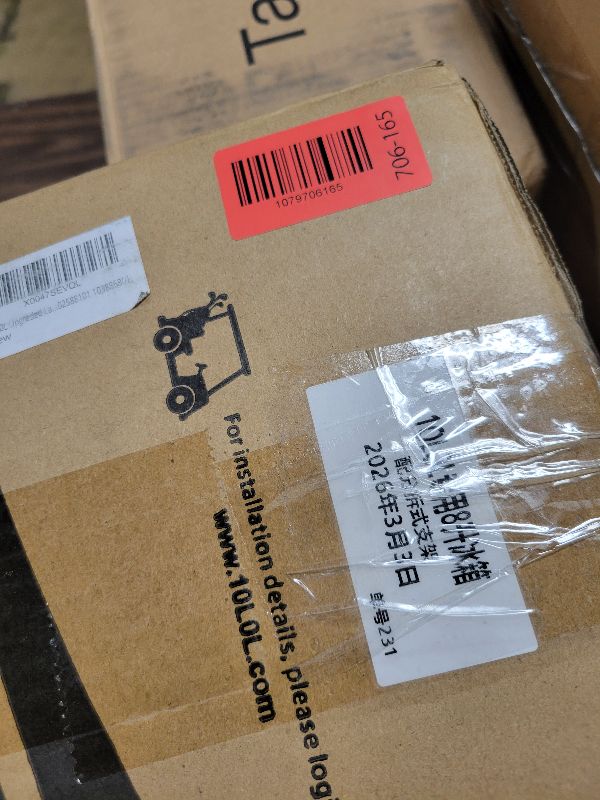 Photo 1 of 10L0L Golf Cart Cooler with Mounting Bracket, Universal Ice Chest for Yamaha G14-G29, Club Car DS Precedent 1981-up, EZGO RXV TXT 1994+, 48H Cooling, OEM 102588101 103886801