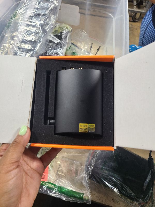 Photo 1 of 1Mii DS500 Hi-Res Bluetooth 5.3 Receiver, 32-Bit/384kHz Audiophile DAC, Lossless LDAC & aptX HD, OLED Display, Built-in EQ, RCA/Optical/Coaxial Out for Home Stereo, AV Receiver & Amplifier