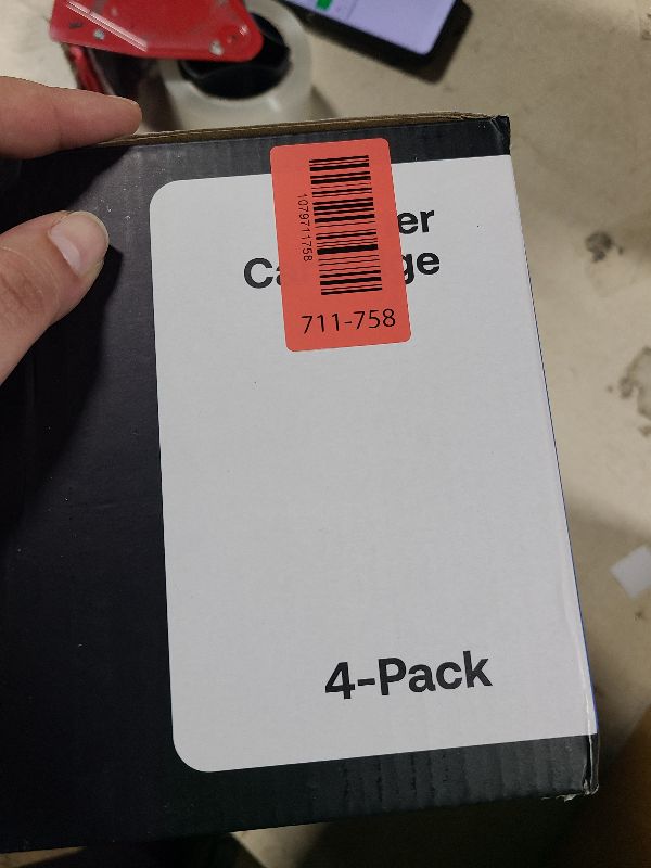 Photo 1 of 125A Toner Cartridge High Yield Compatible for HP 125A Color LaserJet CM1312 MFP CM1312nfi CP1515n CP1518ni CP1215 CP1515n Printer (4 Pack, Black, Cyan, Yellow, Magenta)