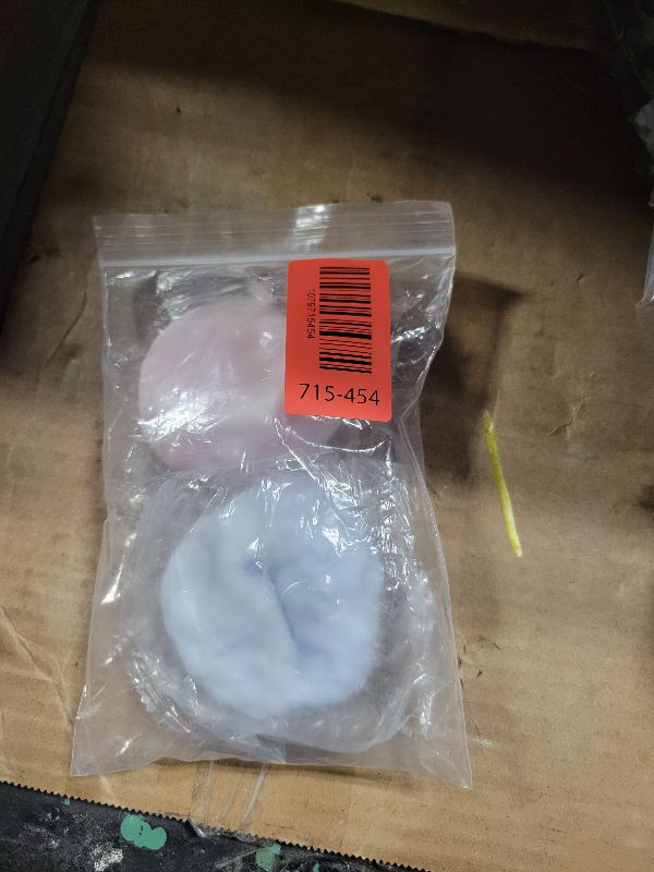 Photo 1 of 2026New Crunchy Squishy Noisy Stress Balls Ice Skin Fidget Sensory Toys for Anxiety Stress Relief Focus Relaxing, (2pcs) Pink+Blue, Gifts