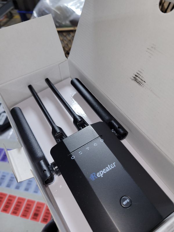 Photo 1 of 2026 New WiFi Extender Signal Booster for Home, 16k+sq.ft Long Range WiFi Repeater Wireless Routers Signal Amplifier, Mesh WiFi 15X Faster Access Point, Easy Setup