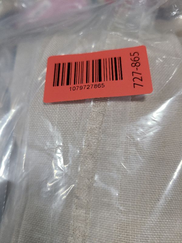 Photo 1 of 105 Inch Linen Curtains Pinch Pleated 2 Panels for Living Room Dining Light Filtering Semi Sheer Memory Trained Pinch Pleat Back Tab Bedroom Curtains Neutral Earthy Tone Flax Drapes Beige Tan Oatmeal