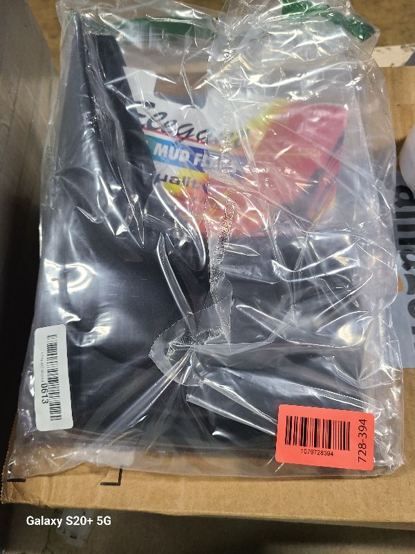 Photo 1 of 2 PCS Tire Rear Trim, 8.27 x 12.6In Mud Flaps, Guards Auto Car Accessories, Universal for Most Cars (Black)