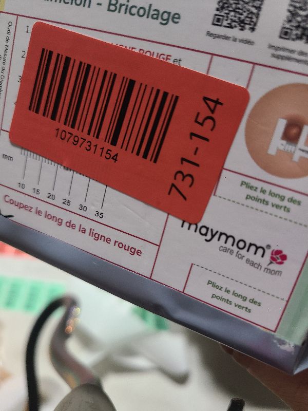 View 2 of 21mm Maymom MyFit Shields, Pano Series; Compatible with Medela Breast Pump- PersonalFit, Freestyle, Harmony, Maxi, Freestyle Flex Connector; Connect to Maymom Widemouth/Narrow Connector, 2pcs