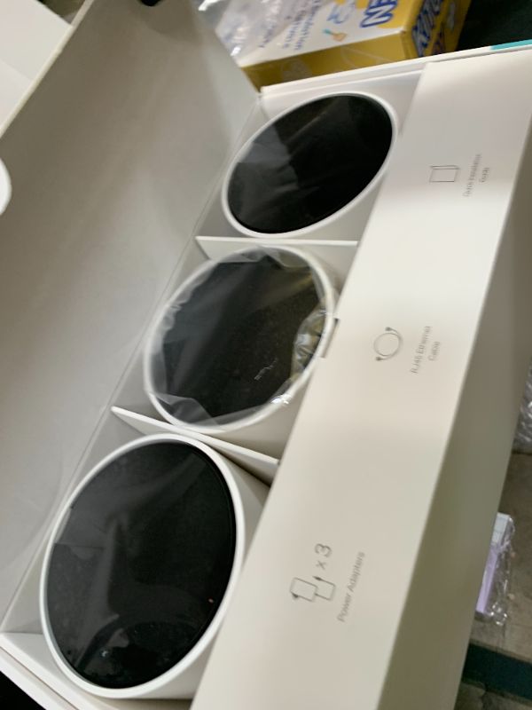 Photo 1 of TP-Link Deco X55 AX3000 WiFi 6 Mesh System - Covers up to 6500 Sq.Ft, Replaces Wireless Router and Extender, 3 Gigabit Ports per Unit, Supports Ethernet Backhaul, Deco X55(3-Pack)