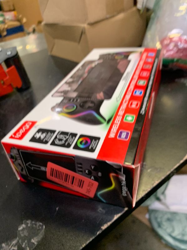 Photo 1 of Joso Phone Controller for iPad 13" & Tablet, iPhone Controller Android Control with Hall Joysticks/Triggers/Macro/Turbo/RGB Light, and Clamp Lockable iPad, Play P5/P4/Xbox/PC Streaming & Cloud Gaming