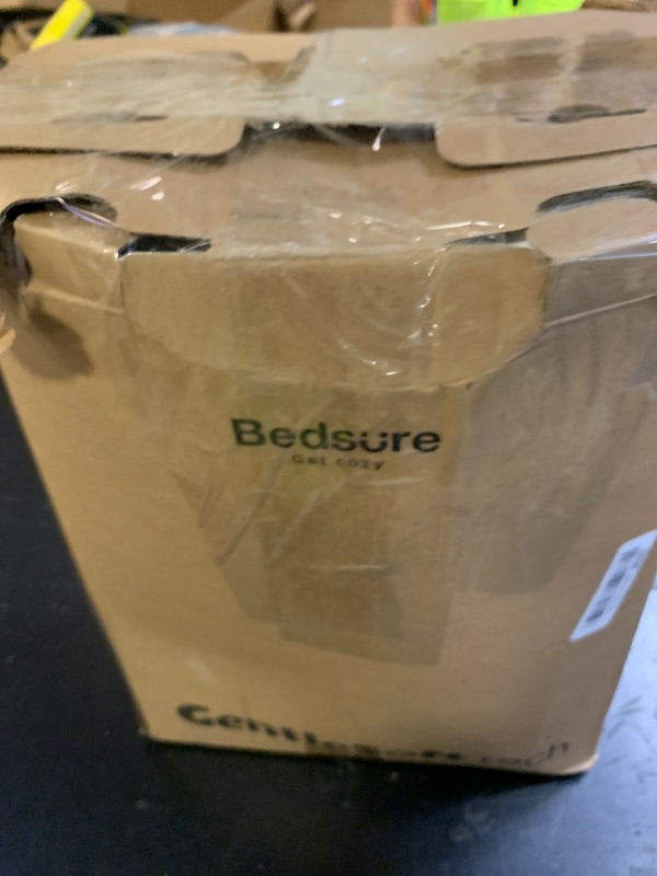 Photo 1 of Bedsure Oversized King Comforter Set - White, 120"x98"