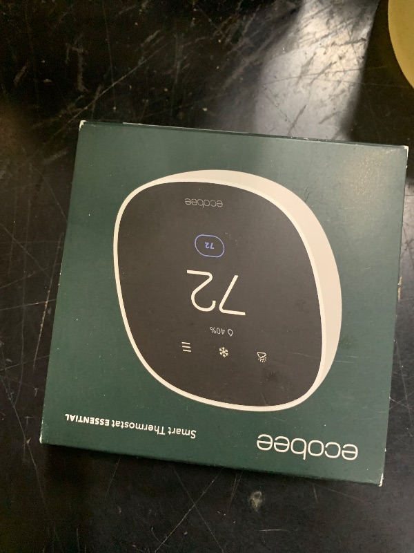 Photo 1 of ecobee Smart Thermostat Essential - WiFi, Energy Star Certified
