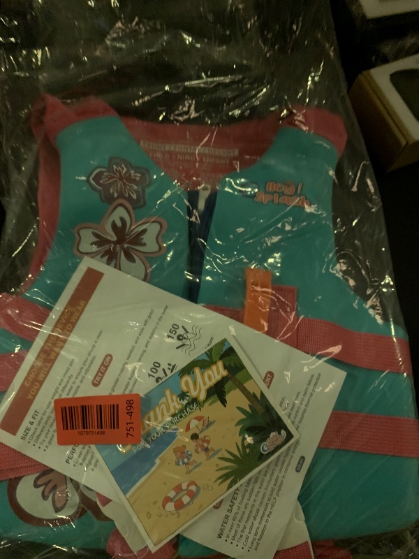 Photo 1 of HeySplash Toddler Swim Vest, Kids Swimming Jacket