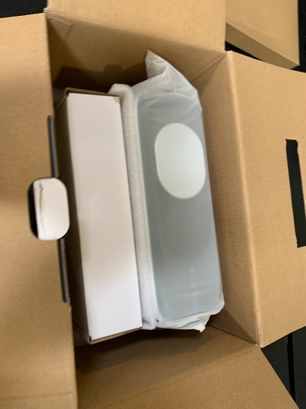 Photo 1 of Smart 4K Projector [Bundled with Google TV Stick] with WiFi and Bluetooth, 3000ANSI, Auto Lens Cap, Portable Outdoor Movie Projector with Built-in Apps Auto Focus for Ceiling/Home Theater/Bedroom