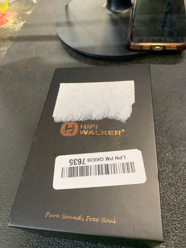 Photo 1 of HIFI WALKER H2 Hi-Res Bluetooth MP3 Player with 64GB MicroSD Card, Portable Lossless Digital Audio Player with ESS DAC, DSD FLAC Support, USB DAC, Line Out, Physical Controls, Supports up to 512GB