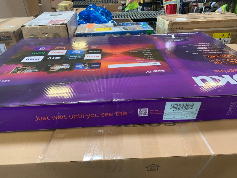 Photo 1 of Roku 65-Inch Plus Series Smart TV - 4K QLED Mini-LED TV - RokuTV