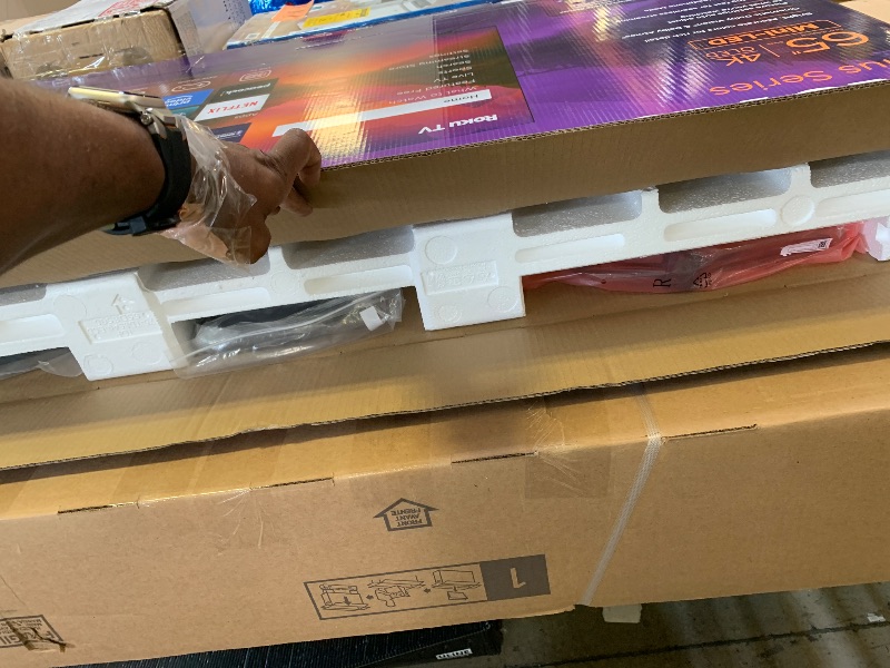 Photo 1 of Roku 65-Inch Plus Series Smart TV - 4K QLED Mini-LED TV - RokuTV