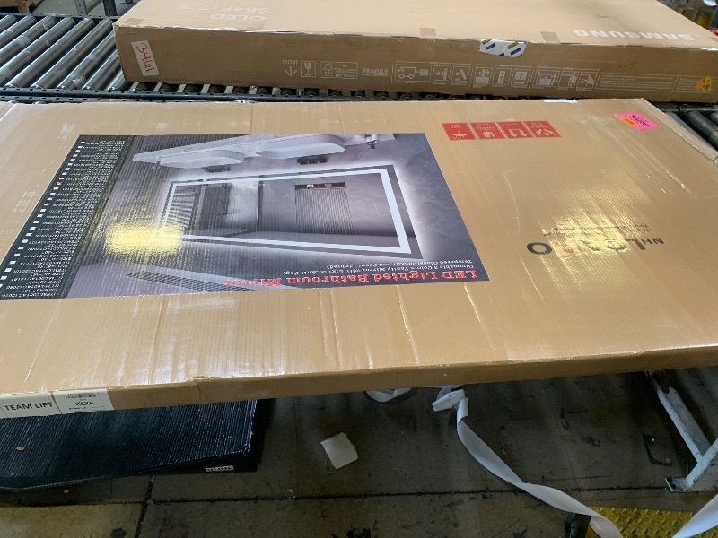Photo 1 of LOAAO 72"X36" LED Bathroom Mirror with Lights, UL Listed