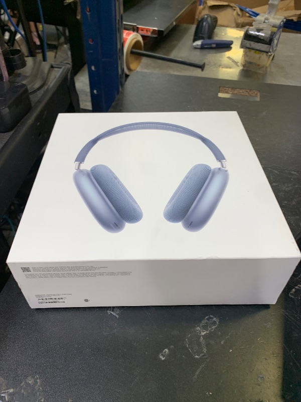 Photo 1 of Apple AirPods Max 2 Wireless Over-Ear Headphones, Active Noise Cancellation, Adaptive Audio, Personalized Spatial Audio, Live Translation, Bluetooth Headphones for iPhone – Blue