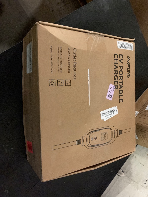 Photo 1 of INFGO Fast Tesla Charger Level 2, 25FT- 40A EV Charging Station for Tesla, 240V NEMA 14-50 Plug ETL Listed, NACS Connector,Home Wall Charger for Tesla Model Y/3/S/X