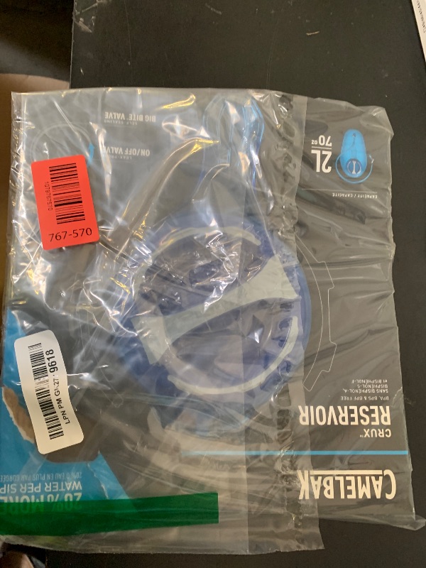 Photo 1 of CamelBak Crux 2L Hydration Reservoir - 70oz, Blue