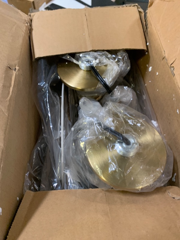 Photo 1 of MOUVOVO 28" Modern Table Lamp Set (2) - Gold