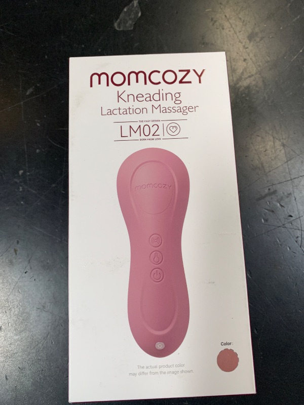 Photo 1 of Momcozy Rolling Lactation Massager with Heat - Red