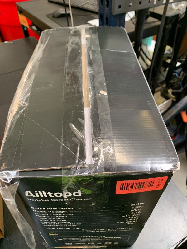 Photo 1 of Ailltopd Portable Carpet & Upholstery Cleaner Machine
