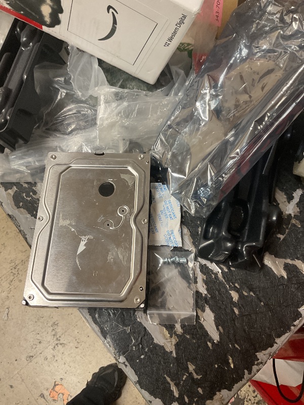 Photo 1 of Western Digital 4TB WD Red Plus NAS Internal Hard Drive HDD - 5400 RPM, SATA 6 Gb/s, CMR, 128 MB Cache, 3.5" - WD40EFZZ