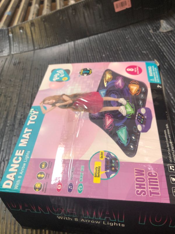 Photo 1 of Electronic Dance Mats with LED Light & Wireless Bluetooth for Girls 4-8