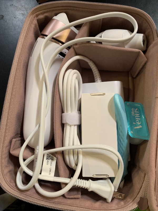 Photo 1 of Braun Skin i-Expert Smart IPL PL7219 at Home Laser Hair Removal for Women and Men with App, Premium Pouch, Venus Razor, 2 Smart Heads, Facial Trimmer