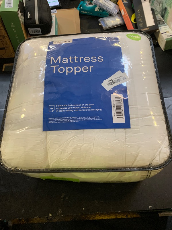 Photo 1 of Niagara Sleep Solution 100% Cotton Top Cooling Mattress Topper - Full Size