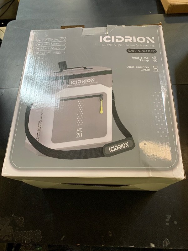 Photo 1 of ICIDRION Ice Machine for Knee After Surgery, Programmable & Quiet
