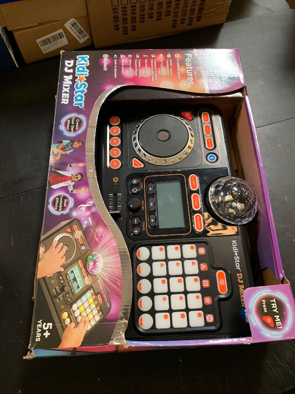 Photo 1 of VTech Kidi Star DJ Mixer - Black