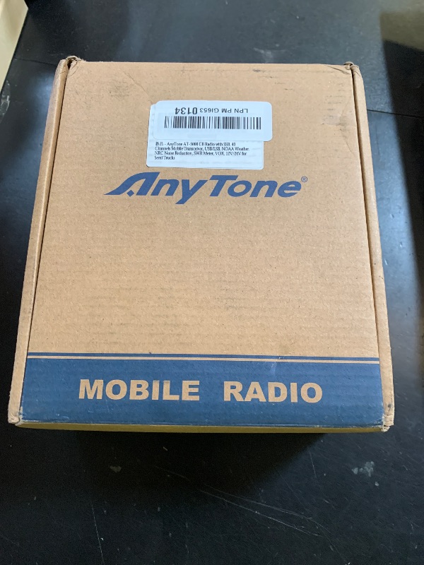 Photo 1 of AnyTone AT-5000 CB Radio with SSB, 40 Channels Mobile Transceiver, USB/LSB, NOAA Weather, NRC Noise Reduction, SWR Meter, VOX, 12V/24V for Semi Trucks