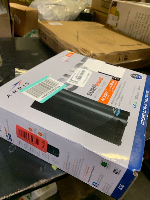 Photo 1 of ARRIS SURFboard G36 DOCSIS 3.1 Modem & Wi-Fi 6 Router