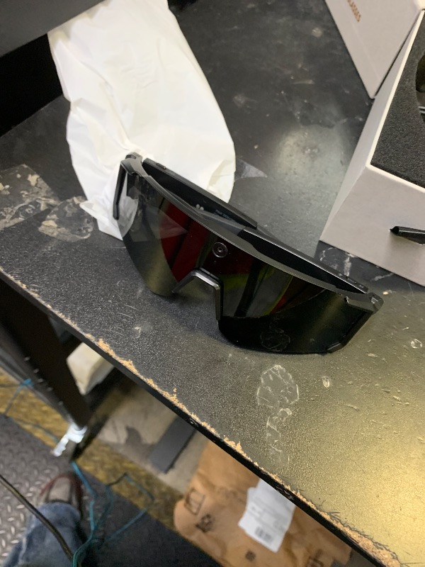 Photo 1 of Sport AI Smart Glasses with Camera and EIS Stabilization, Bluetooth 8MP HD Camera 1200P Video Recording, AI Voice Assistant Photo Recognition, Real-Time Translation, Polarized Lenses Sunglasses