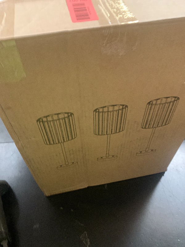 Photo 1 of Lxybcce Gold Kitchen Pendant Lights Over Island with Adjustable Rods - Crystal Pendant Lighting Fixtures 3 Pack, Ideal Over Dining Table or Bar, E26 Bulb Compatible, No Electrician Needed