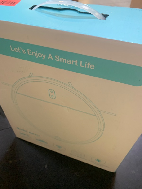 Photo 1 of Robot Vacuum and Mop Combo, 2 in 1 Robot Mop and Vacuum, Robotic Vacuum Cleaner with WiFi/App, 2000Pa Suction, 230ML Water Tank, Self-Charging, Slim, Ideal for Hard Floor, Low Pile Carpet, Pet Hair