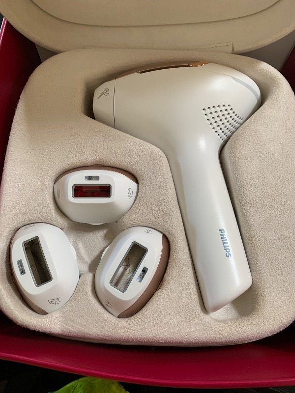 View 3 of Philips Lumea IPL — Salon-Like Laser Hair Removal for Women, Permanent Hair Reduction Device At Home for Face & Body — Safe & Painless for Face, Bikini, Body, 5 Settings & Skin Sensors, BRI984/03
